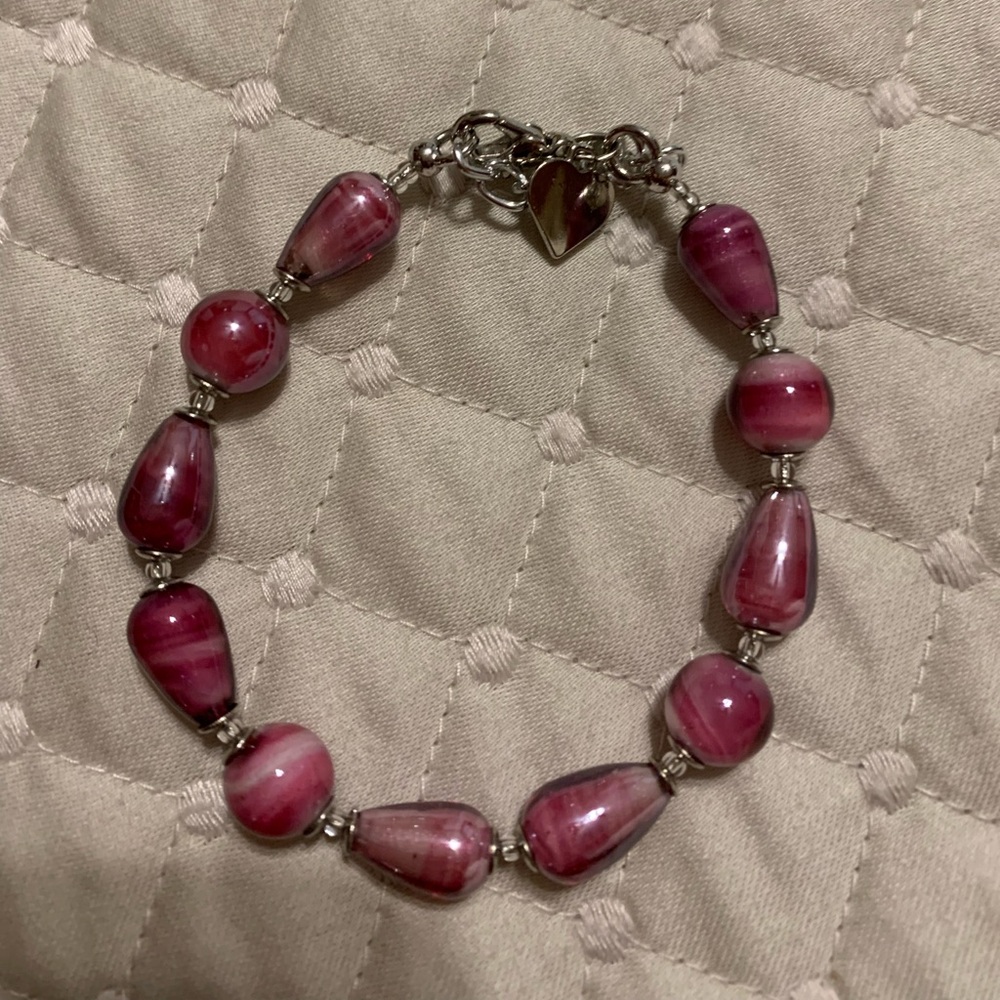 Murano Glass Bead Jewelry Set - Picture 2 of 8
